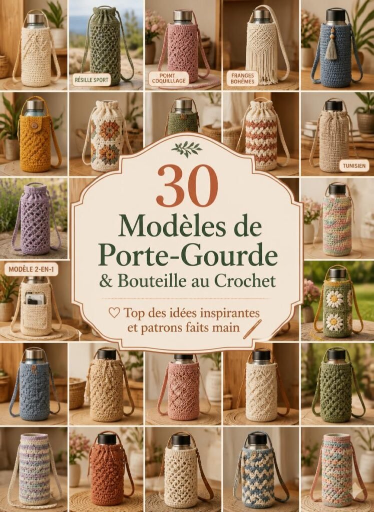 Top 30 des Modèles de Porte-gourde et Porte-bouteille Nomade au Crochet