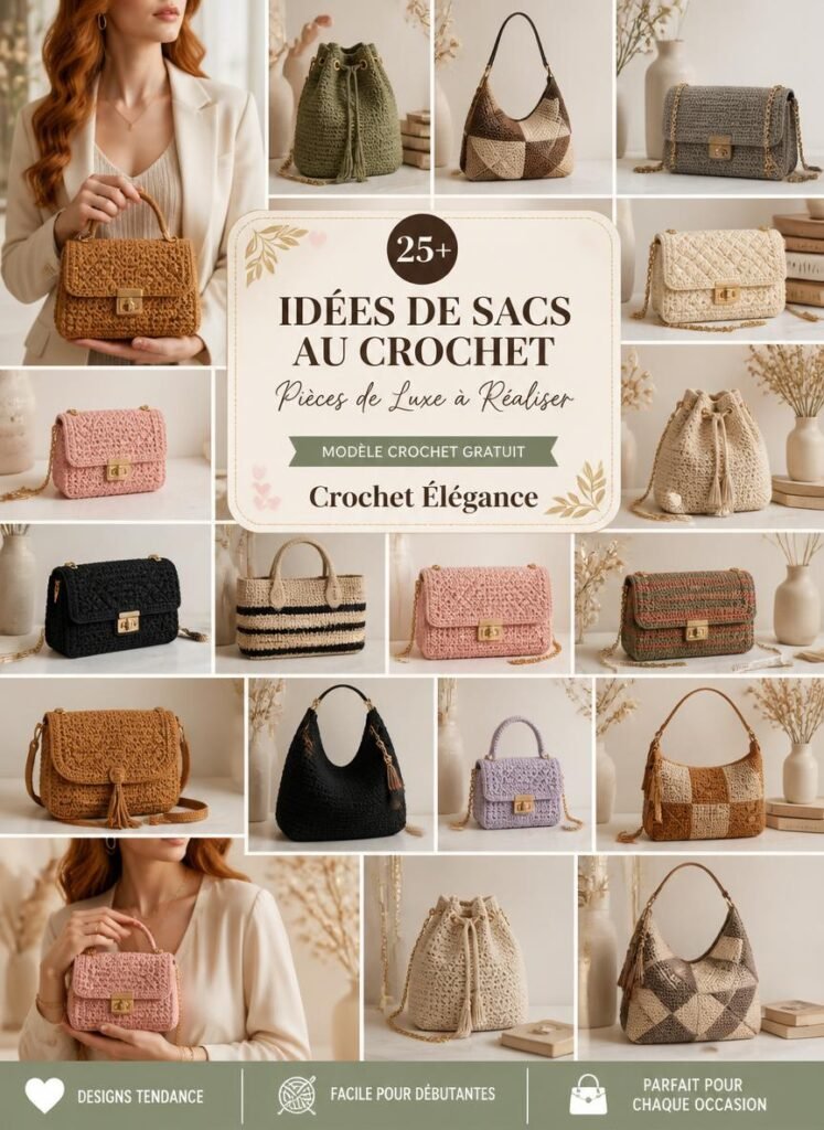 Sacs au crochet de luxe